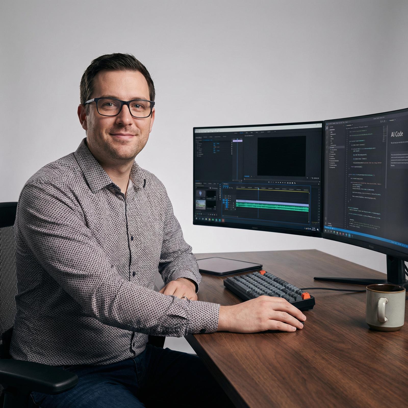 看片 AI视频技术总监王智远